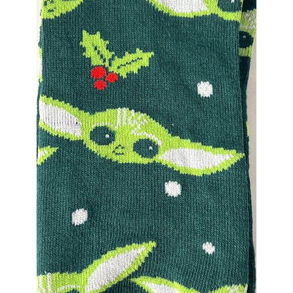 Christmas Star Wars‎ Yoda Socks-NWT Disney - Picture 3 of 5